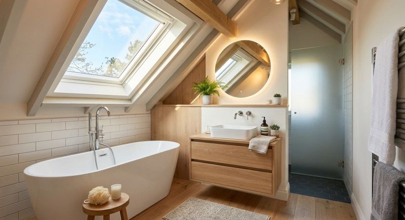 Attic Bathroom Remodeling in Larimer County, CO