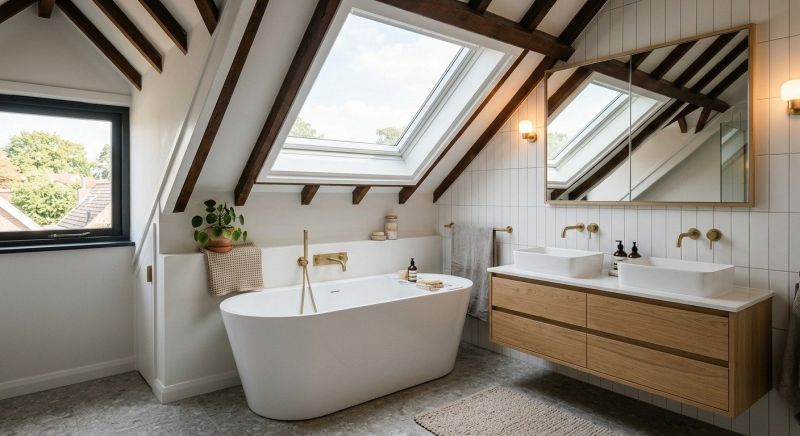 Attic Bathroom Remodeling in Larimer County, CO