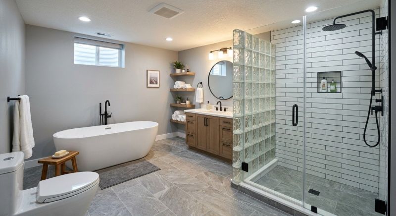 Basement Bathroom Remodeling in Larimer County, CO