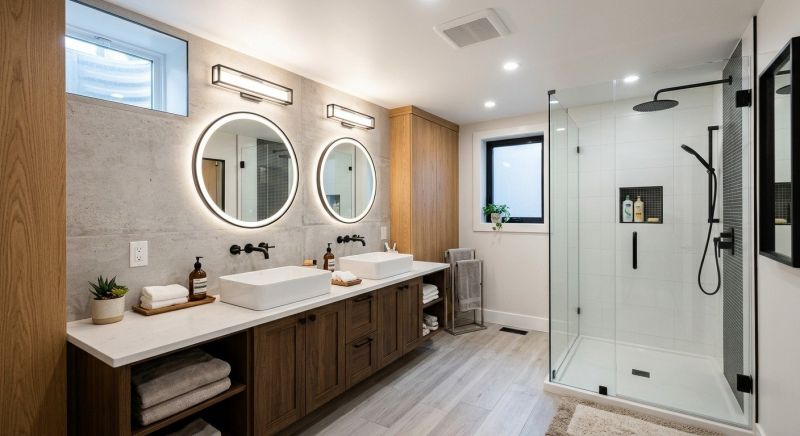 Basement Bathroom Remodeling in Larimer County, CO